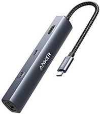 Anker Power Expand 6-in-1 USB-C PD Ethernet Hub PD 65W USB-C Port 4K HDMI Port picture