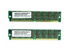 32MB (2X16MB) FPM NON-PARITY 60NS SIMM 72-PIN 5V 4X32 GOLD LEADS NEW picture