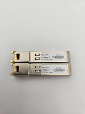 Approved Lot of 2 GLC-T-A 1000Base-T Copper SFP 100m Cat5e Lot of 2 picture