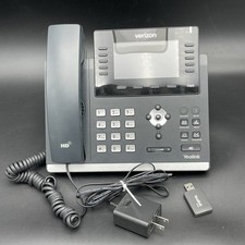 Verizon Yealink IP Phone SIP-T46S Ultra Elegant Gigabit IP Phone With Power Cord picture
