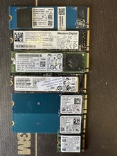 Lot of 7 NVMe M.2 SSD 256GB WD Samsung SK Hynix 2280 2230 Tested SMART picture