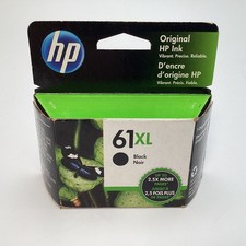 HP 61XL (CH563WN) Original High Yield Black Ink Cartridge Expired JUN 2023 picture