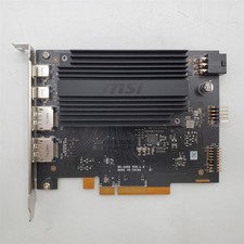 MSI USB4 PD100W EXPANSION CARD Dual USB 4.0 Supports PCIe 4.0 x4 port picture