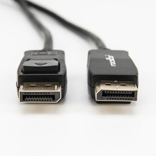Rocstor Y10C237-B1 Cb 12Ft Displayport 1.2 Cable M 4K2K 3840X2160 60Hz Res picture