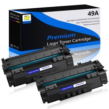 2PK Black Q5949A 49A Laser Toner for HP LaserJet 1160 1160LE 1320 L1320N 3392 picture