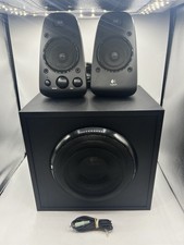 Logitech Z623 THX 2.1 Speaker System Subwoofer 400W Tested Working picture