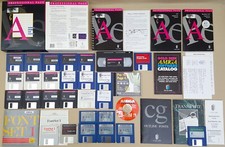 Professional Page v4.1 & Draw v3.03 ©1992 Gold Disk for Amiga +LOTS of EXTRAS picture