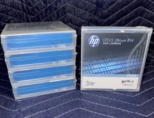 Lot of (5) New Genuine HP LTO-5 Ultrium RW Data Cartridge 3TB C7975A - Sealed picture