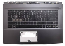 For Msi Thin A15 MS-16R8 MS-16RK Upper Case Palmrest Cover Blue Backlit keyboard picture