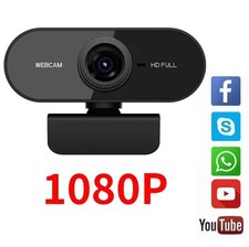 1080P HD Webcam with Microphone, Computer USB Web Camera at 1080P/30fps, 100... picture