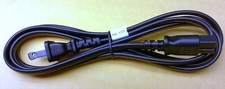 6 ft AC Power Cord 125V 10A, Figure 8 polarized connector (C7-PW), 2 Prong picture