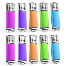 Kootion USB2.0 5/10PCS Metal Rectangle USB Flash Drive Memory Stick Thumb Drive  picture