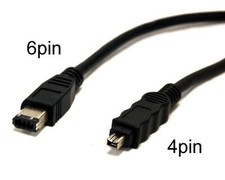 Bytecc FW6410K 6-pin to 4-pin FireWire 400 (IEEE1394A) 10 FT. Cable picture