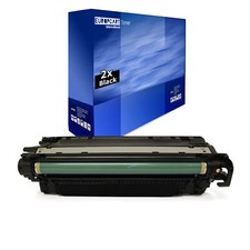 2x Europcart Cartridge Black XL Compatible for HP Laserjet Enterprise CM-4540 picture