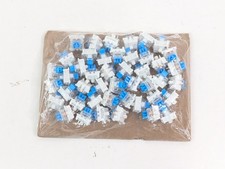 45 PCS Blue Mechanical Keyboard Switches 3-Pin RGB SMT Clicky Type New picture