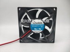 1 PCS SUNON Fan KDE2408PTB3-6 DC 24V 1.7W 80X80X25MM 2 wire cooling fan picture