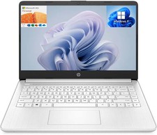 HP 14'' HD Laptop, AMD 3020e, 8GB RAM, 120GB SSD + 64GB eMMC, Office 365, Win11 picture