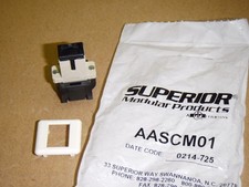 Superior Modular AASCM01 Snap-In SC Multimode Fiber Insert Module White picture