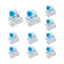 10 PCS Mechanical Keyboard Switches 3 PIN Blue Clicky Gaming Keyboard Switch picture