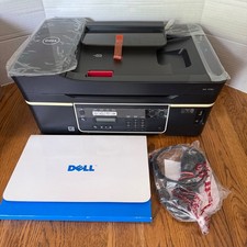 Dell V515w All-in-One Wireless Inkjet Printer Scanner Copier Fax Black NWOB picture