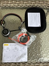 JABRA EVOLVE 40 UC Corded Headset for VoIP Softphone Mobile Phone Tablet picture