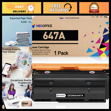 High-Yield Black Toner Cartridge CE260A Compatible for HP 647A - Quality Print picture