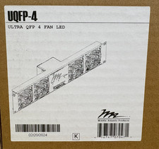 Middle Atlantic UQFP-4 Ultra Quiet Fan Panel, 4 Fans, LED picture
