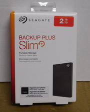 NEW Sealed Seagate 2 TB Backup Plus Thin External Hard Drive STHN2000400 USB 3.0 picture