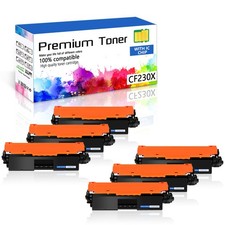1-6 PACK CF230X Toner Cartridge for HP 30X LaserJet Pro M227d M203d MFP M227sdn picture