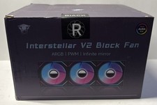 Jungle Leopard Interstellar Black V2 PC Cabinet Cooling Fan - Black picture