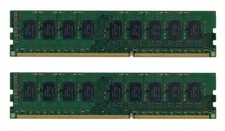 KINGSTON 8GB 2X4GB DDR3 PC3-10600E KVR1333D3E9SK2/8G 9965525-018.A00LF ECC  picture