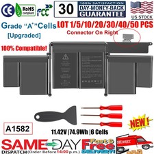 ✅LOT 1-50 A1582 A1502 Battery for MacBook Pro 13'' Early 2015 Mid 2014 Late 2013 picture