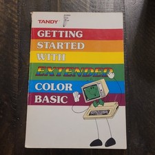 Radio Shack- Tandy Getting Started with Extended Color Basic Book 1984 picture