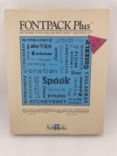 FontPack Plus for Commodore GEOS 64 and GEOS 128 40 / 80 column 53 new fonts picture