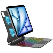 HOTLIFE Keyboard Case Black Backlit Multi Functional for iPad Air & iPad Pro 11