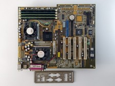 ASUS CUV4X-D Rev. 1.03 ATX Motherboard + 2 x INTEL Pentium III 1 Ghz, 1 GB RAM picture