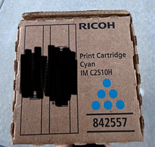 Ricoh Genuine/Original Cyan Laser Print Cartridge IM C2510H 842557 picture