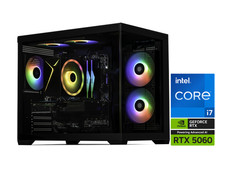 STORMCRAFT Gaming PC Intel SIRIUS Core i7-14700F NVIDIA GeForce RTX 5060- AI Pow picture