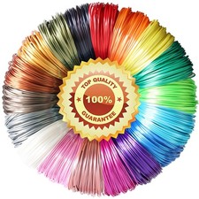 TTYT3D 18 Popular Shiny Silk Colors PLA 3D Printer Filament Refill Sample Pac... picture