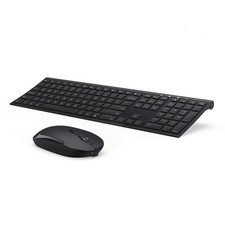 Vssoplor Wireless Keyboard and Mouse Set 2.4GHz, Rechargeable Model Vk15-3 picture