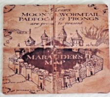 HARRY POTTER MARAUDERS MAP MOUSE PAD FANTASY WIZARD MAGIC picture