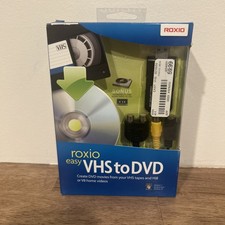 NEW Roxio Easy VHS to DVD Converter Hi8 Video8 Home Videos Windows 7 XP Vista picture