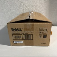 Dell 3110/3115 Cyan High Capacity PF029 Genuine Toner Cartridge New Open Box picture