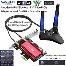 PCIE WiFi-6E Tri-band WiFi Card 5400Mbps WiFi Network Card Adapter Bluetooth 5.3 picture