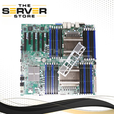 Supermicro Dual Socket LGA2011 Motherboard with Heatsinks I/O Plate X9DRI-LN4F+ picture