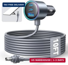 Starlink Mini Car Adapter with 10FT Cable, Dual PD 45W+USB 30W, 12V-24V | Stable picture