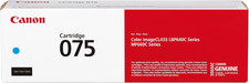 Canon Genuine 075 Cyan Toner Cartridge Compatible with MF660 Series and LBP640 S picture