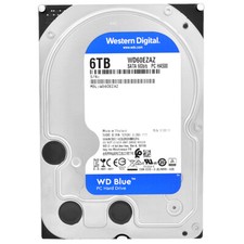 Western Digital WD Blue 6TB WD60EZAZ 5400 RPM 256MB Sata III 3.5