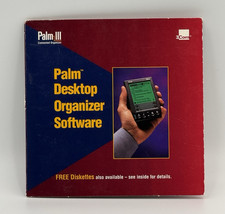 Palm III Desktop Organizer Software CD-ROM 3Com Vintage PDA Install Disc picture