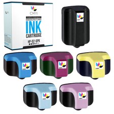 CMYi Replacement Ink Catridges Lot for HP 02 Black Color  picture